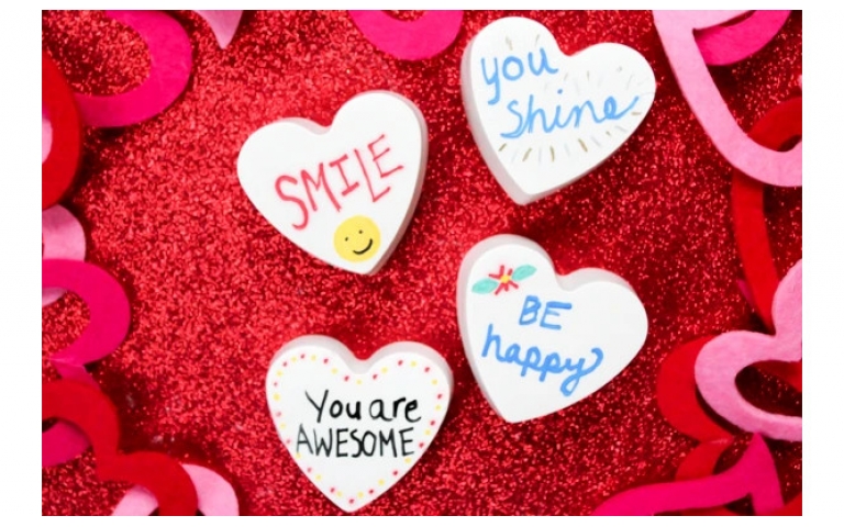 How to Make Heart-Shaped Kindness Rocks with ArtPlaster